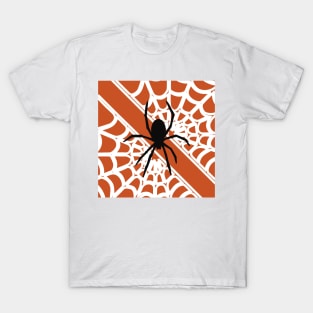 Halloween Spider Web T-Shirt